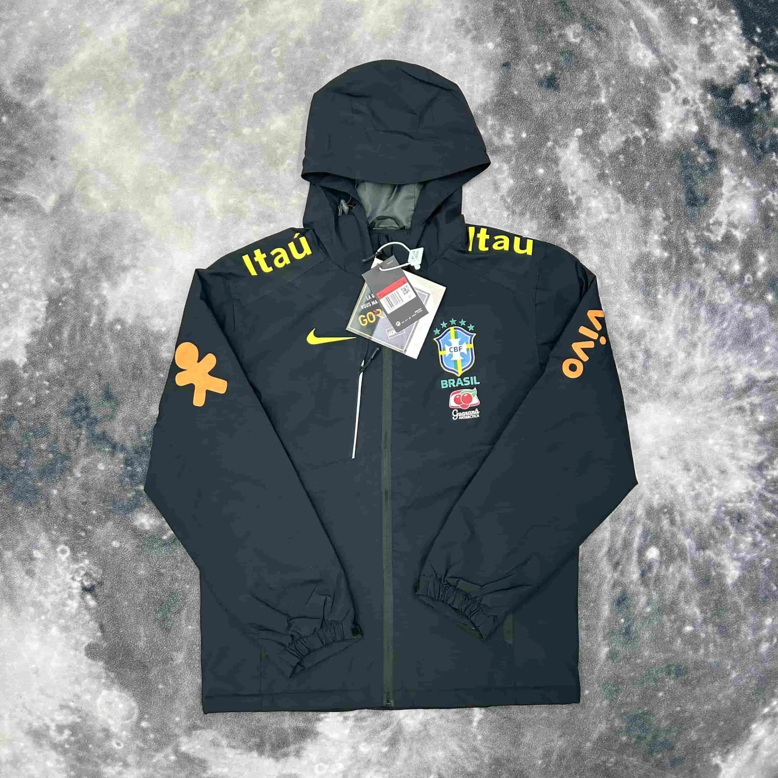 Brazil - Black Windbreaker (Lightweight)