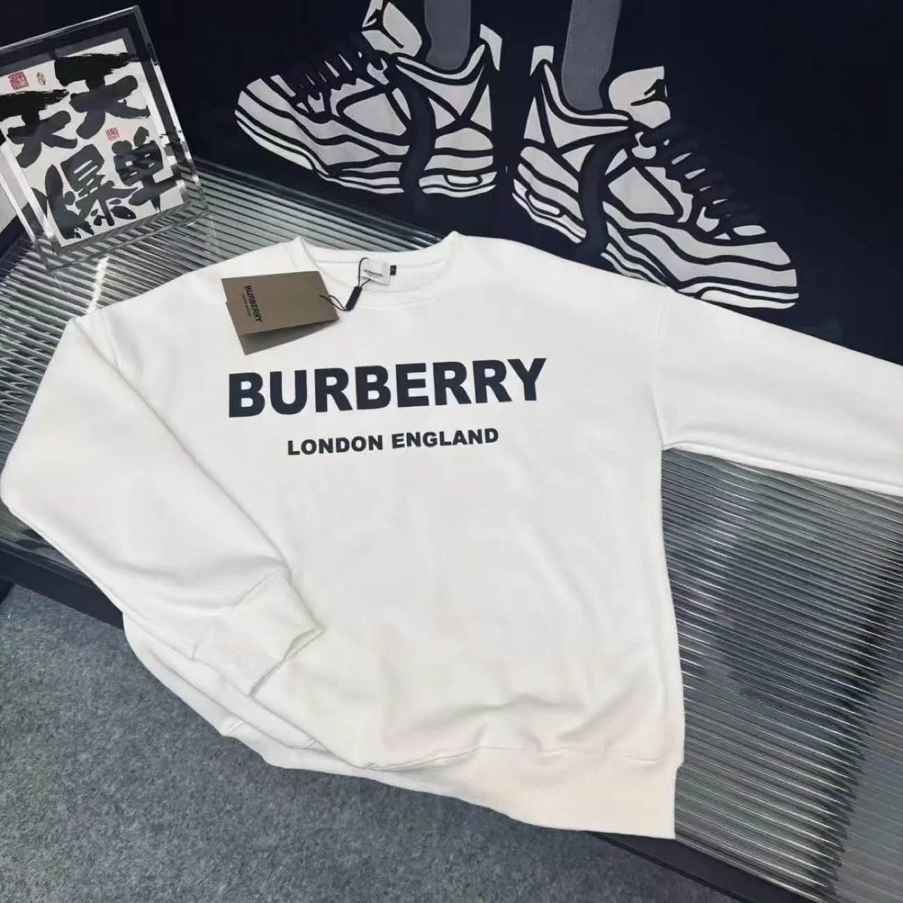 10. White hoodie
