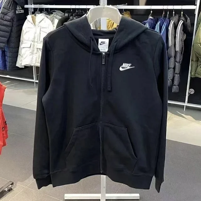 Unbranded Tracksuits Zip-up hooded tracksuit with jogger trousers and zip pockets product detail image 12
