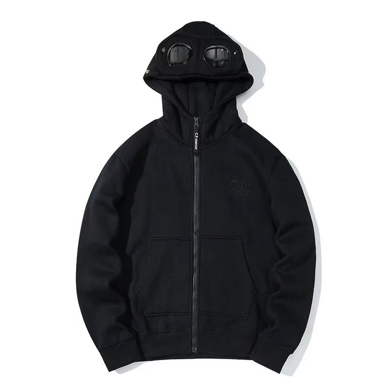 01 - Hoodie Black (Zip-Up)