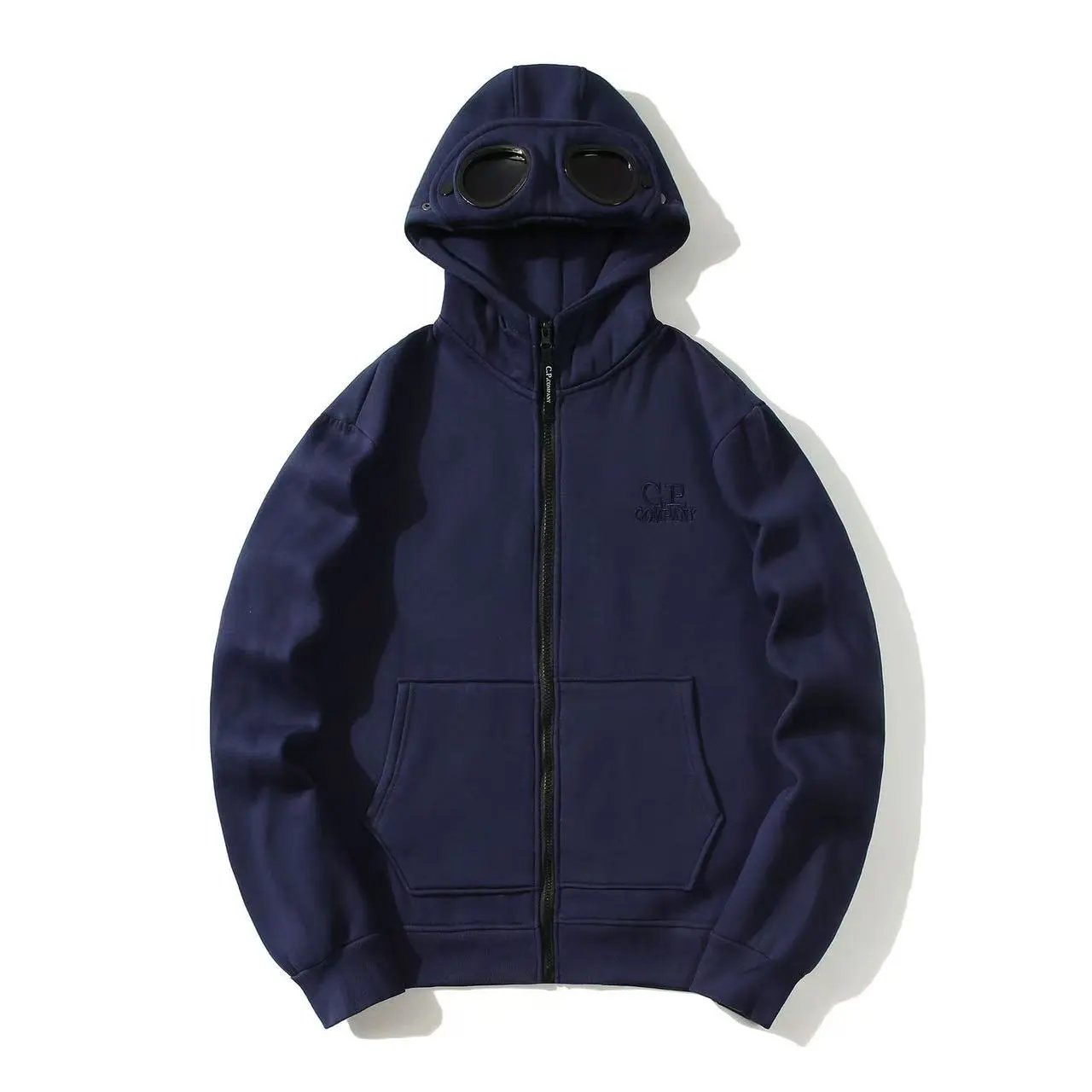 01 - Hoodie Navy (Zip-Up)