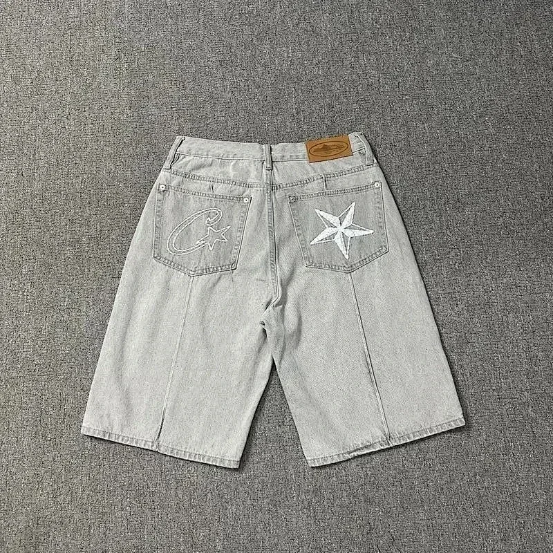 Corteiz Denim Shorts