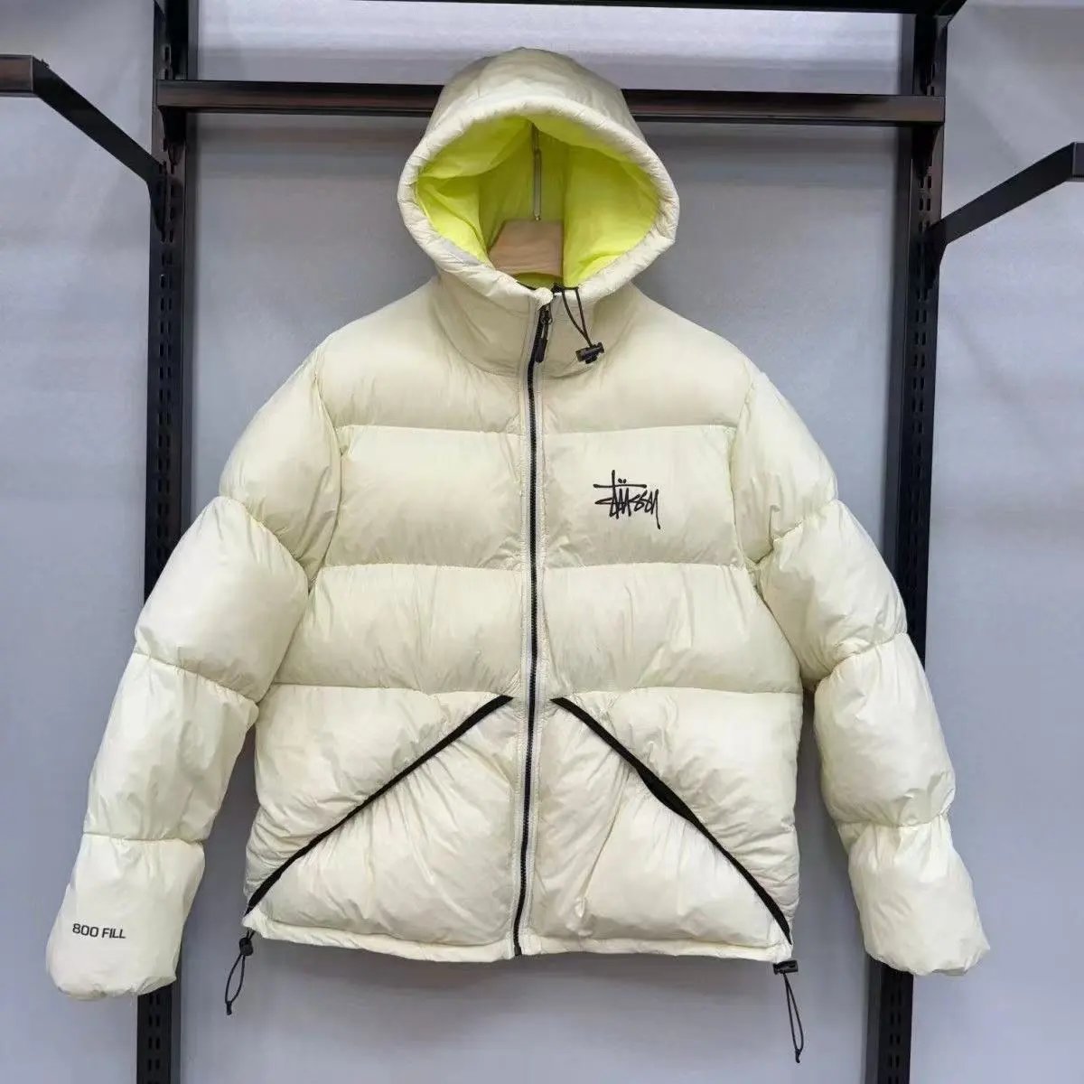 stussy02-米白色（棉服）