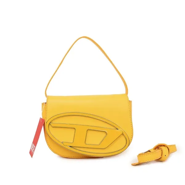 Diesel D-Light Saddle Bag Yellow Crossbody Bag - 1
