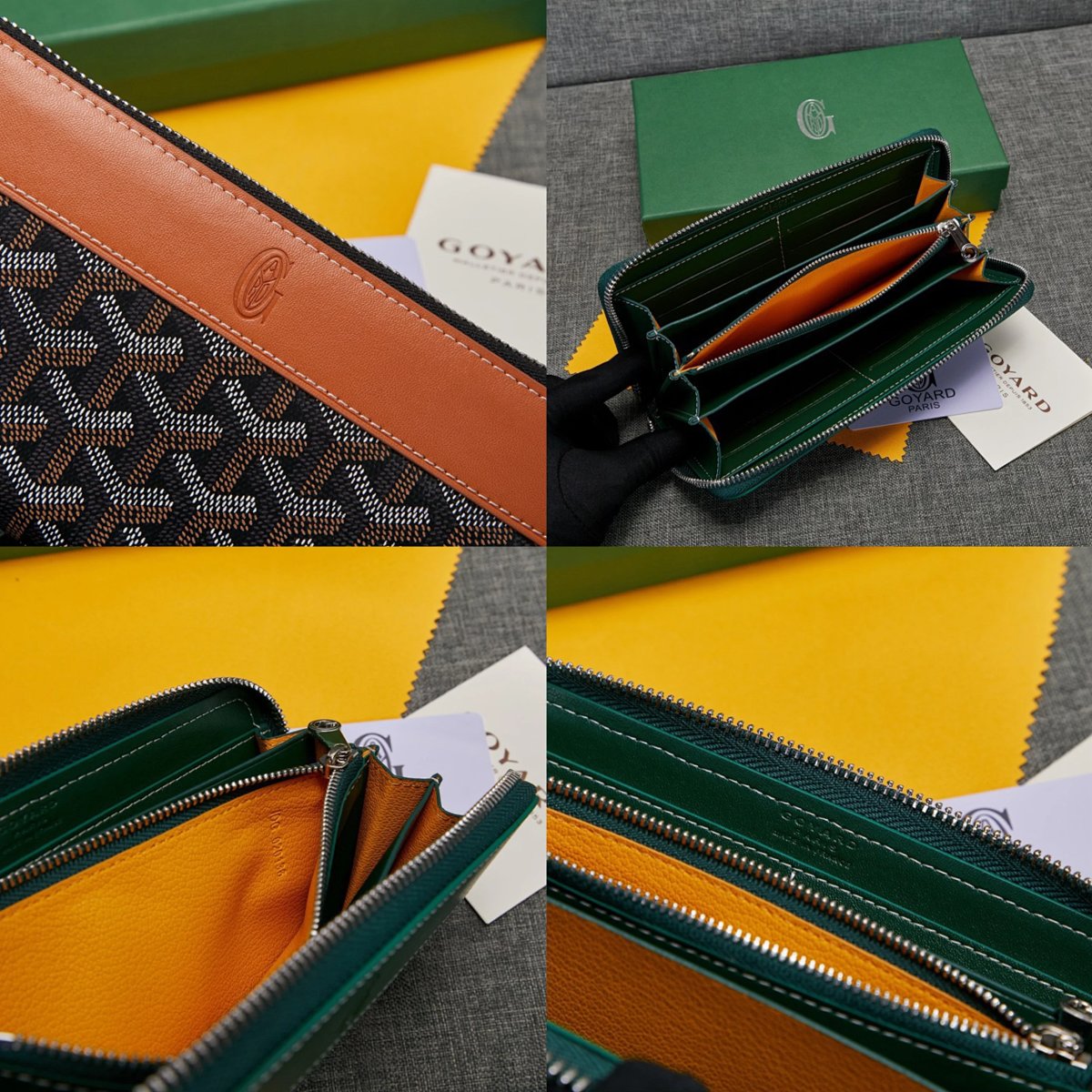 Goyard Saint-Louis Long Wallet Navy and Gray product detail 12 in Litbuy spreadsheet finds