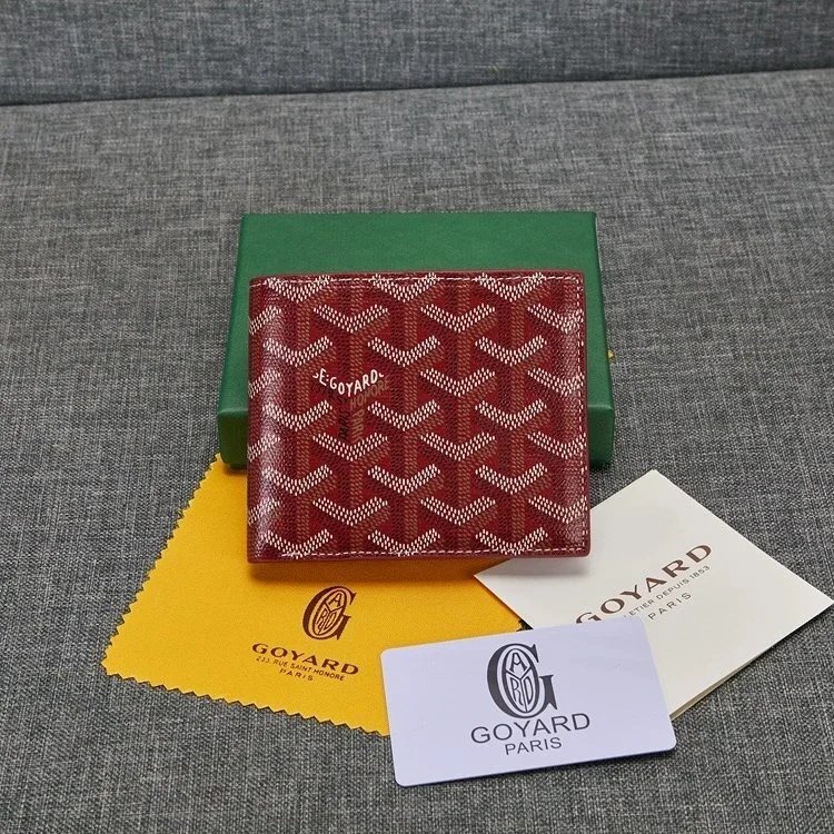 16-Jujube Red (Fold in half) Wallet