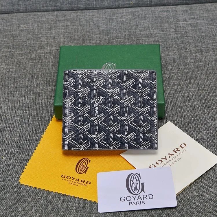 20-Charcoal Grey (Folding in half) Wallet