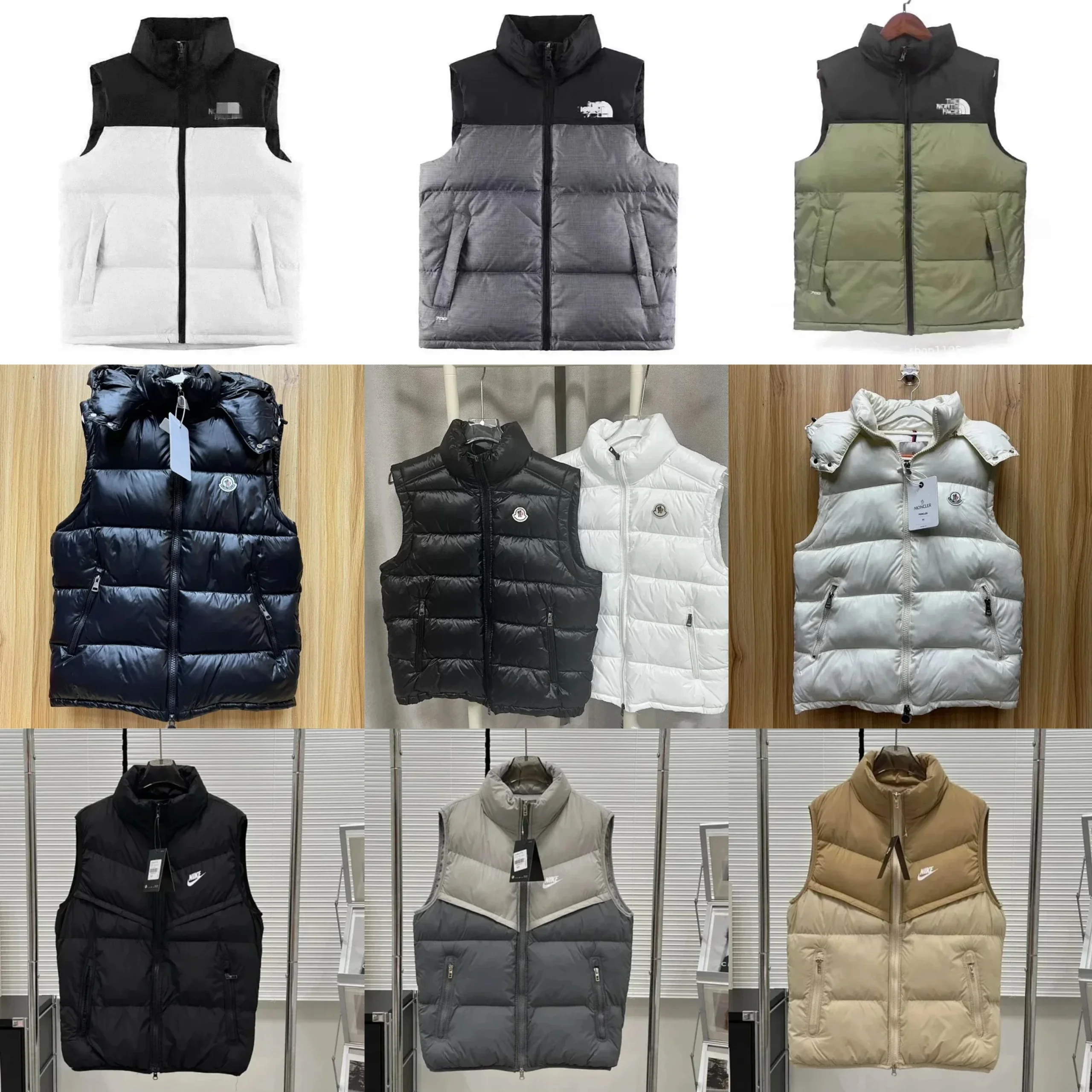 1to1reps Jackets fashion reps product TC07-马甲-合集 w2crep.co