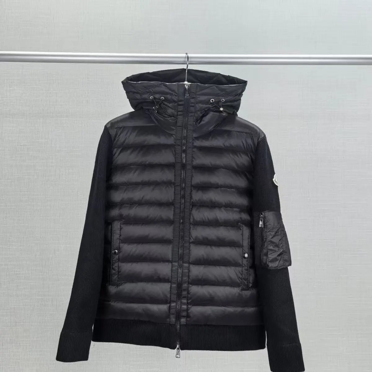 1-Black White Label (Hooded)