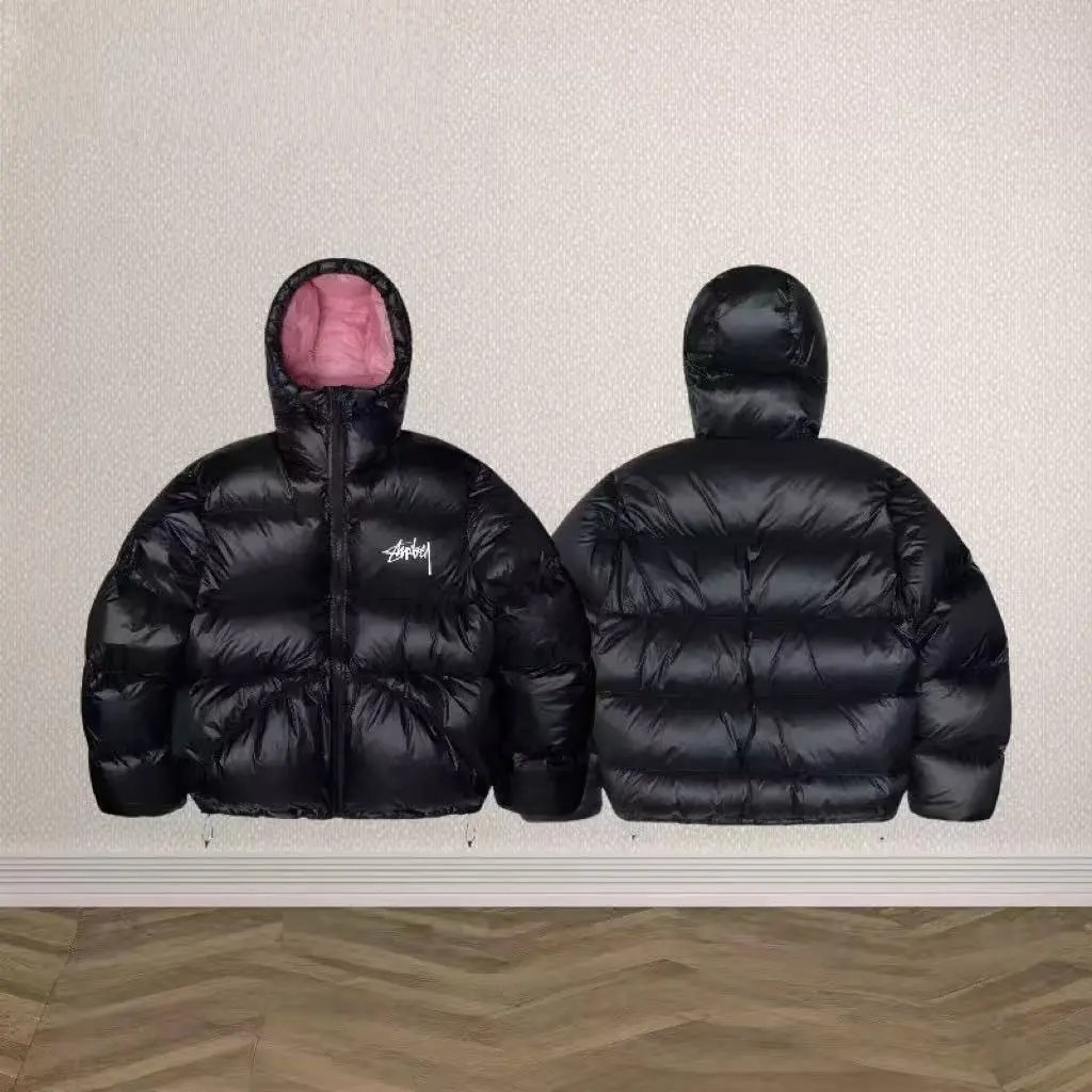 stussy03-黑粉（羽绒服）