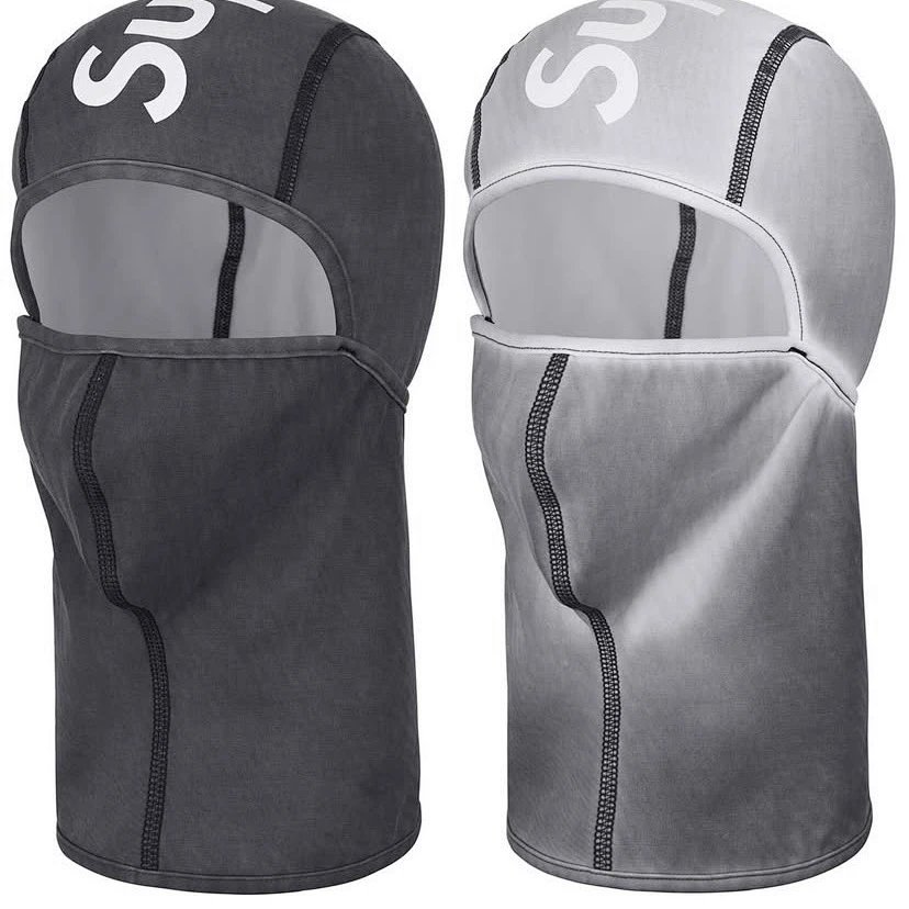 Gray to White (Temperature-Sensitive Color-Changing Balaclava)