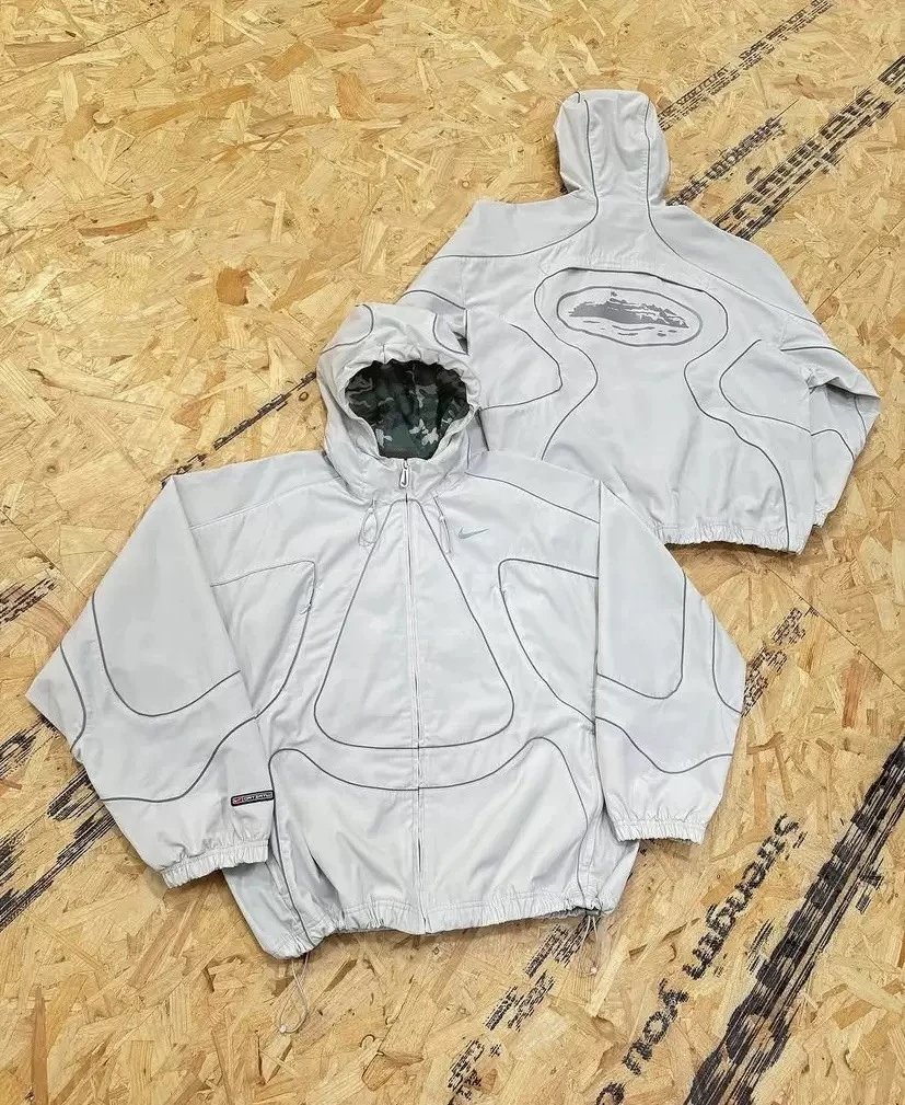 Coat 02- Reflective strip white