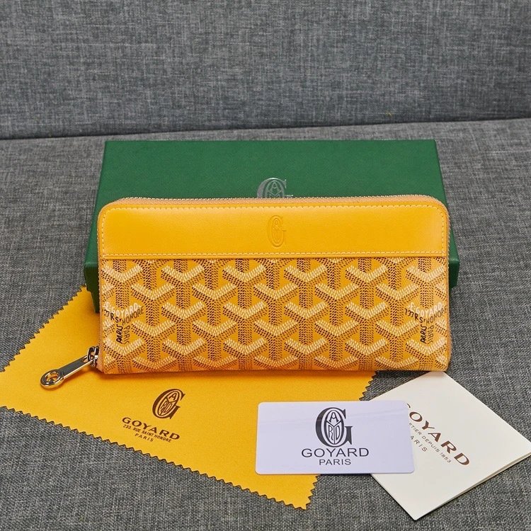6-Long Yellow Wallet