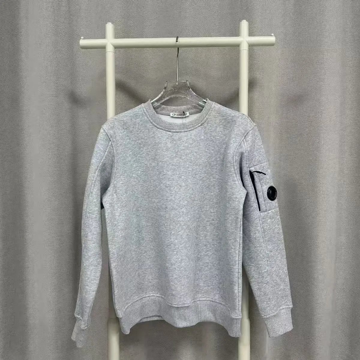 Hoodie - Pullover Gray (Fleece-Lined)