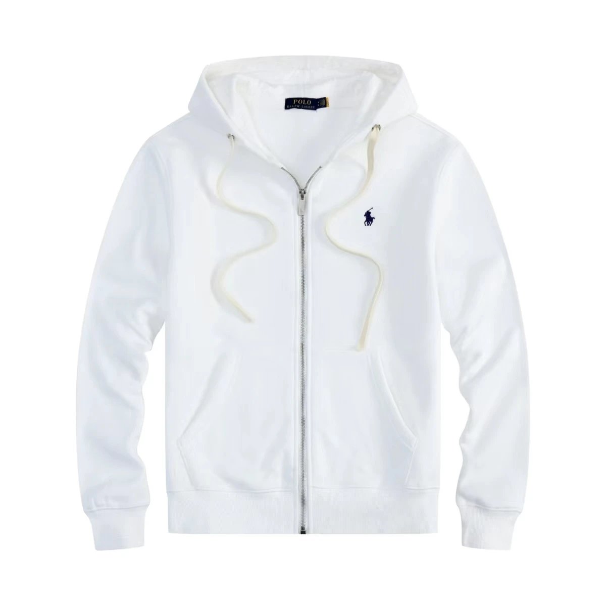 1. White zipper