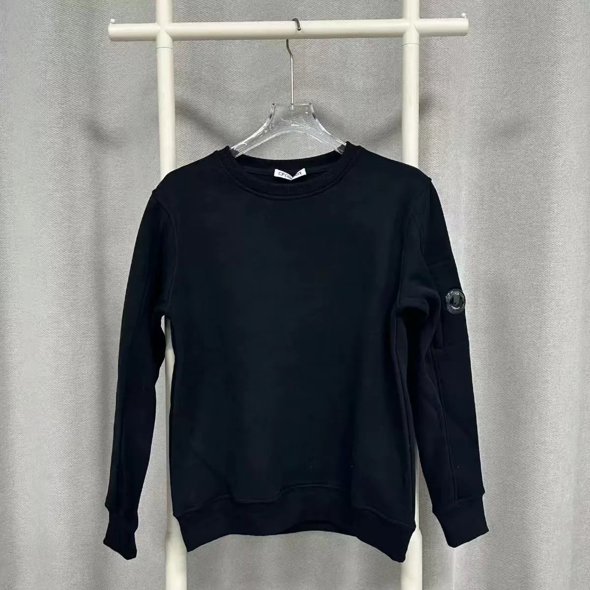 Hoodie - Pullover Black (Fleece-Lined)