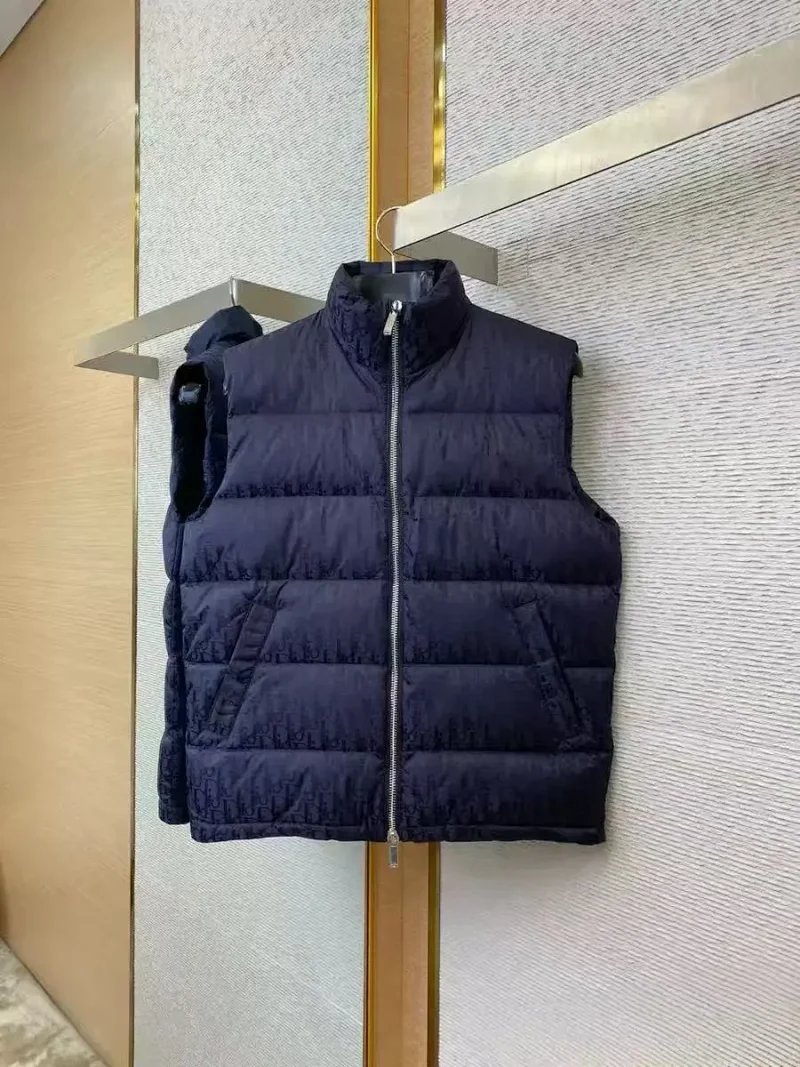 Down Vest - Navy Blue