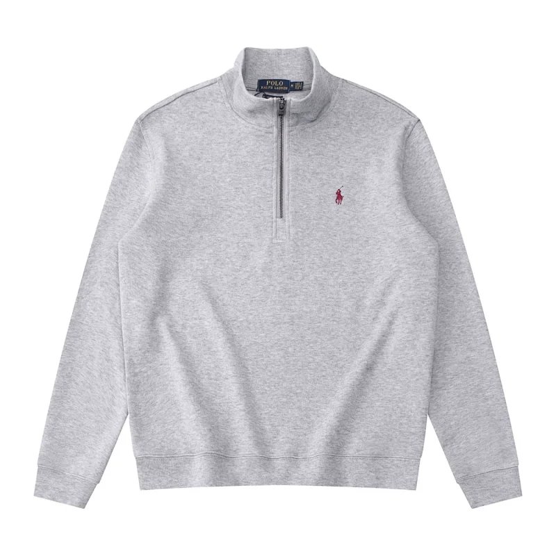 Sweatshirt 06- Light Grey Red Label