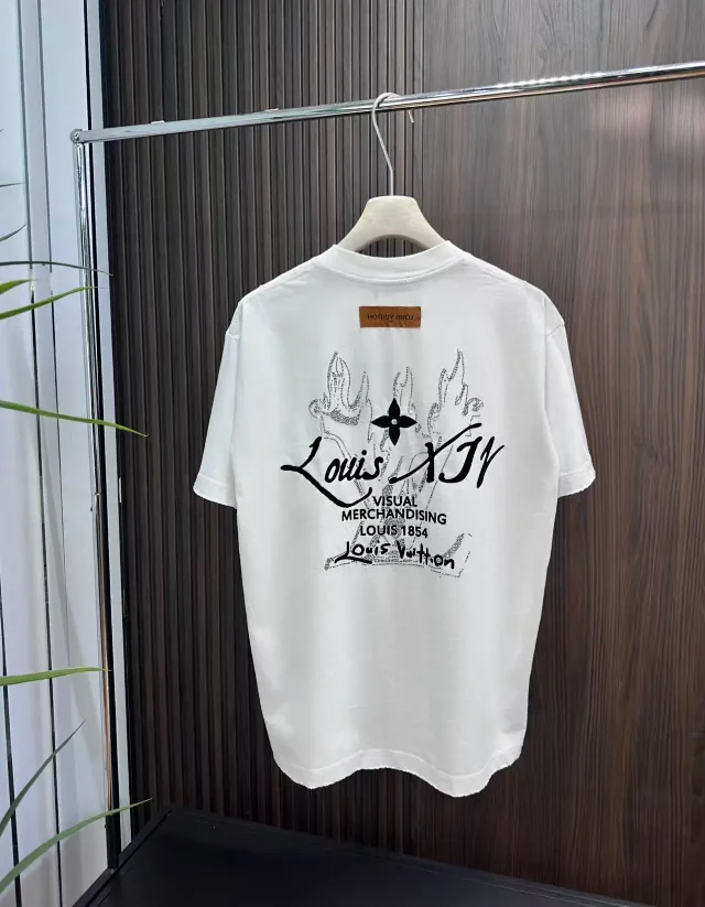 Louis Vuitton T-Shirts Short-Sleeve Printed product detail image 5