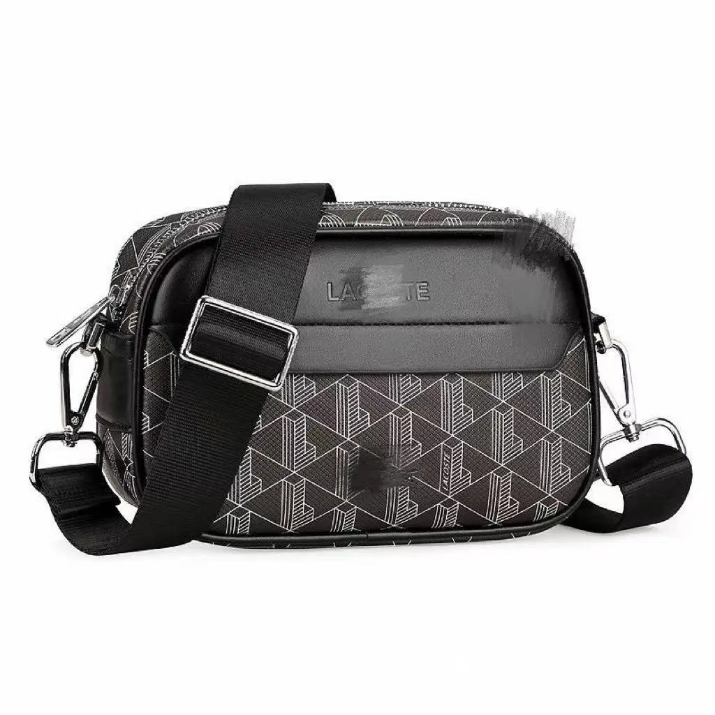 Burberry Crossbody Bags Logo Strap Bag — Lacoste 1 Black