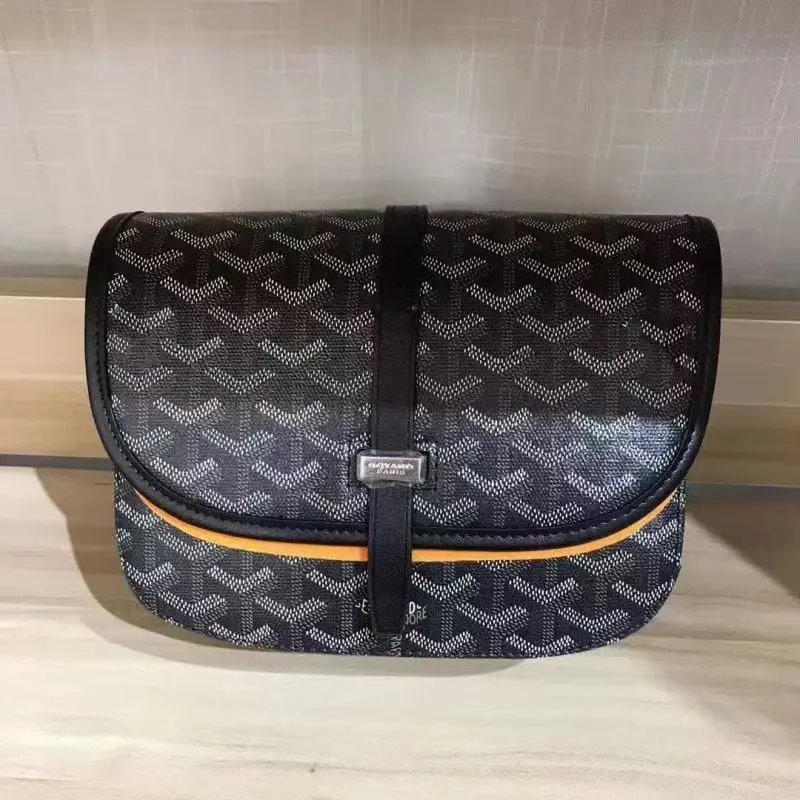 Burberry Crossbody Bags Logo Strap Bag — GY-Black