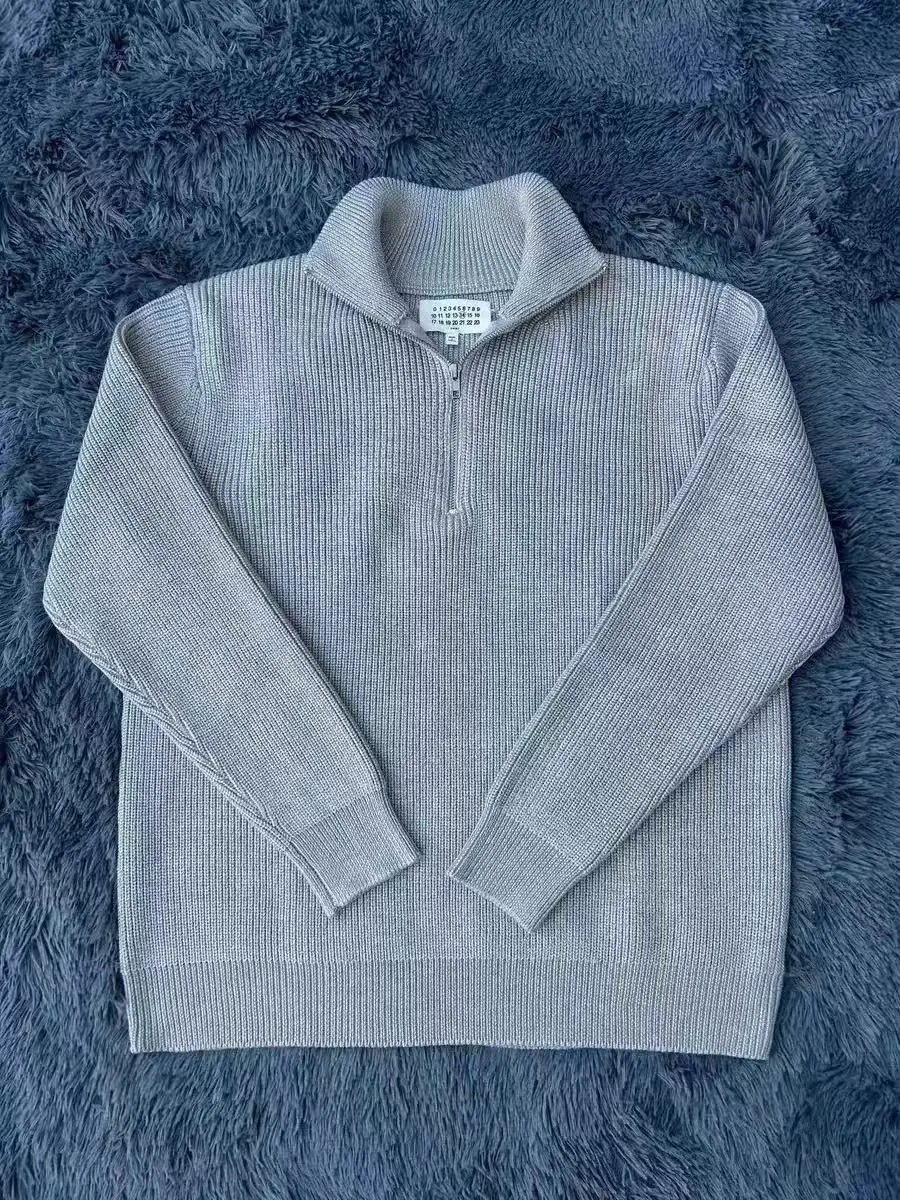 Maison Margiela Knitwear Ribbed Crewneck Knit Sweater product image