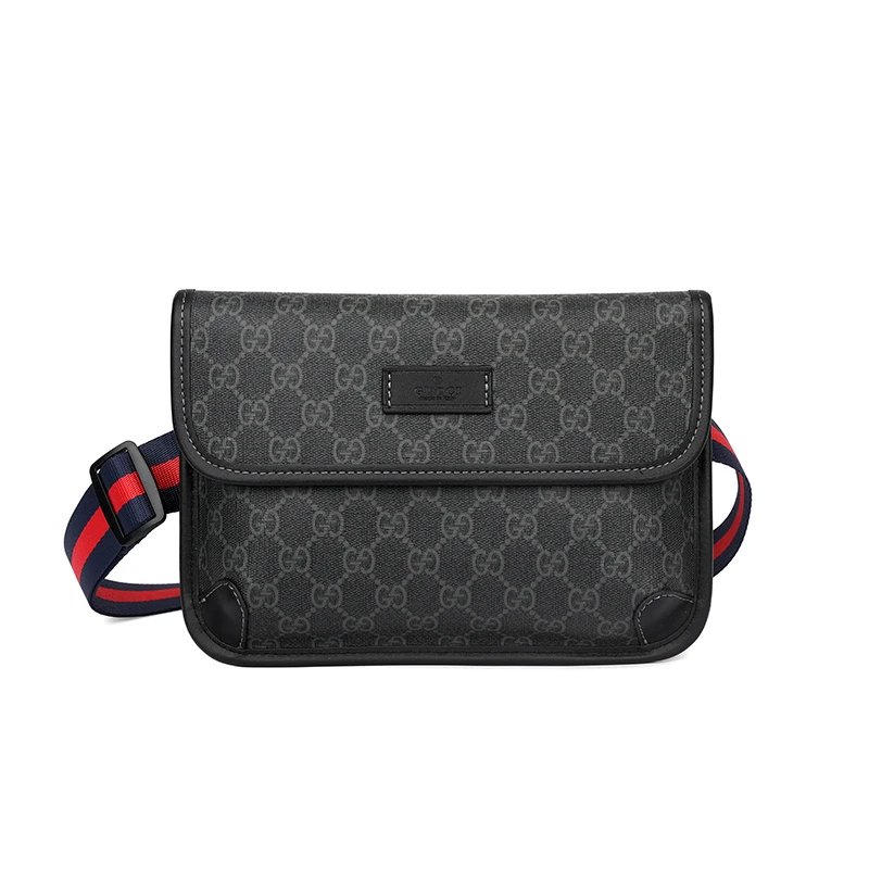 G8188 Waist Bag Crossbody Bag - Black