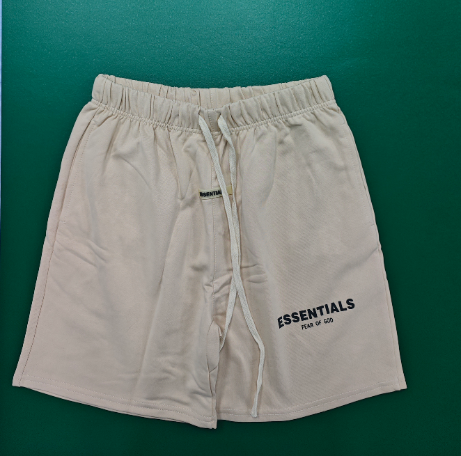 Fear of God Essentials Sweat Shorts Cotton Tan