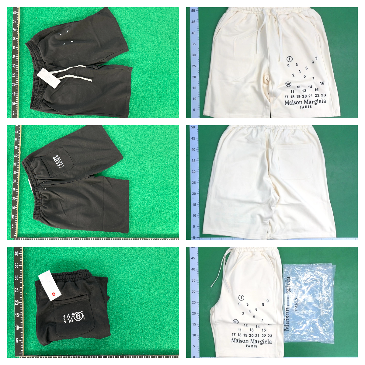 Design Graphic Patch Shorts Beige Shorts - 4