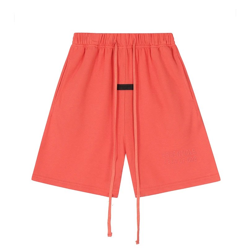 Fear of God Fear of God Essentials Coral Shorts Orange