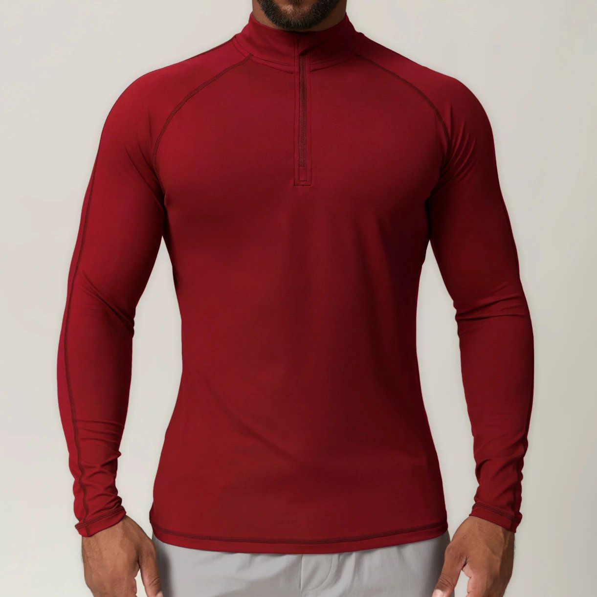 Bright red
