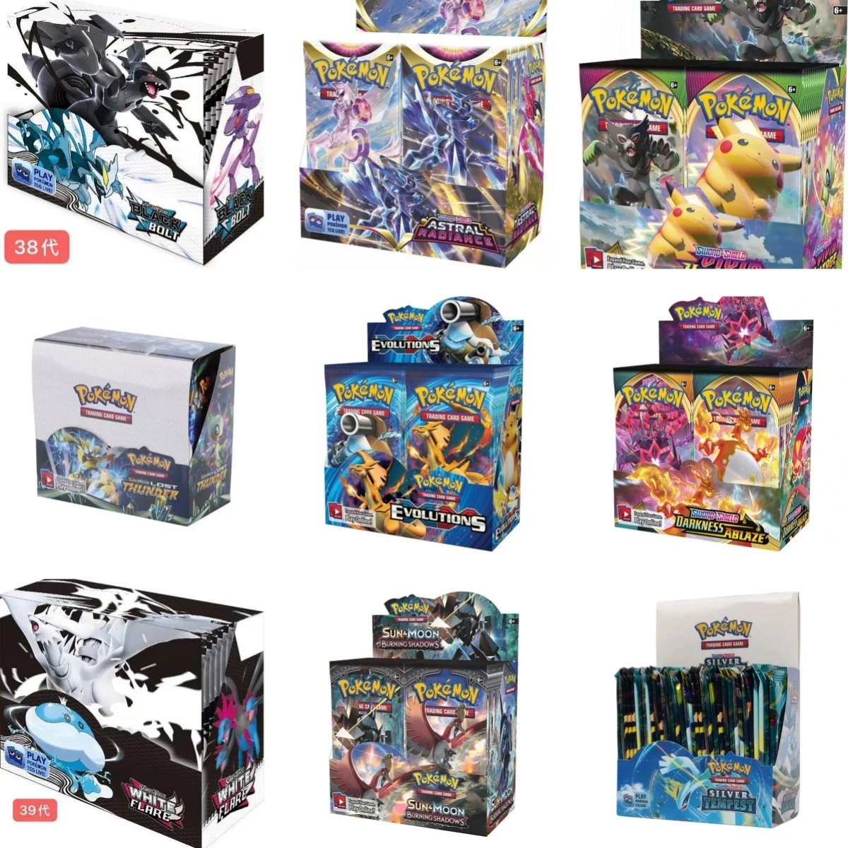 ABC Pokemon card blind box Evolutions Pokemon card pack