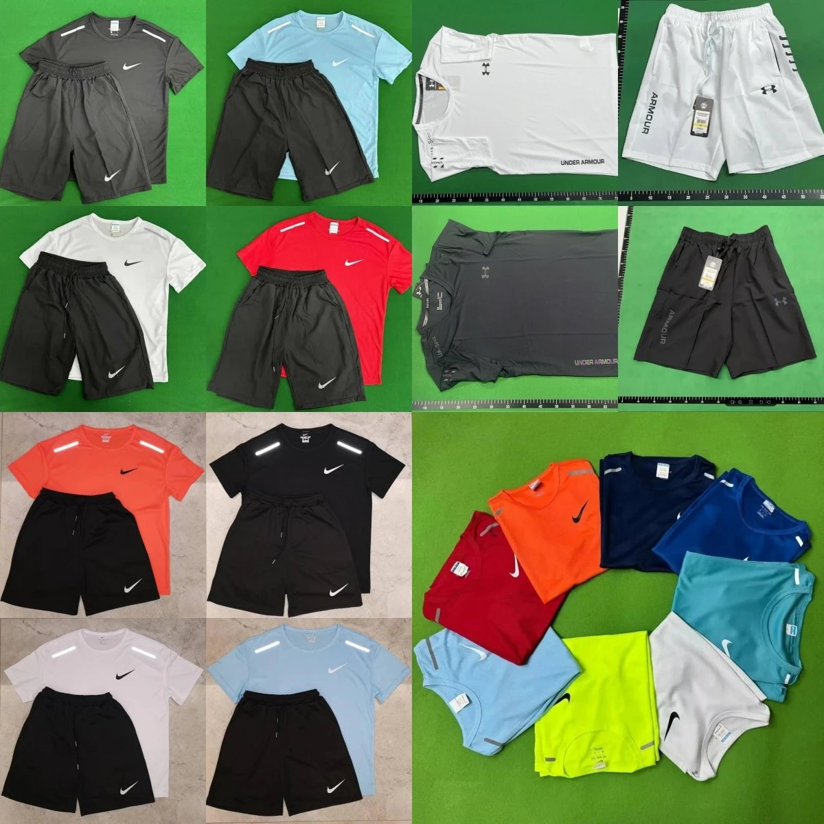 PQ08 Summer Reflective Sports Set WhatsApp+86 18110567354