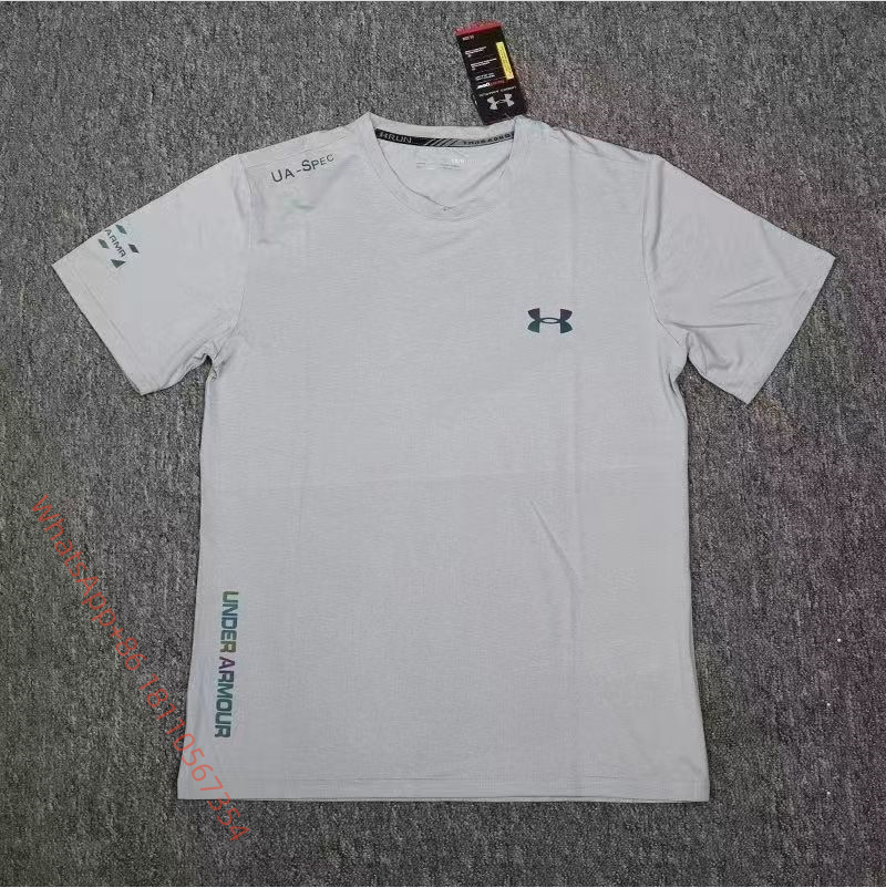 UA-Grey Short-Sleeve Shirt
