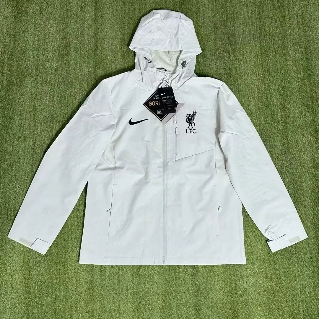Nike Liverpool FC Windbreaker Jacket White