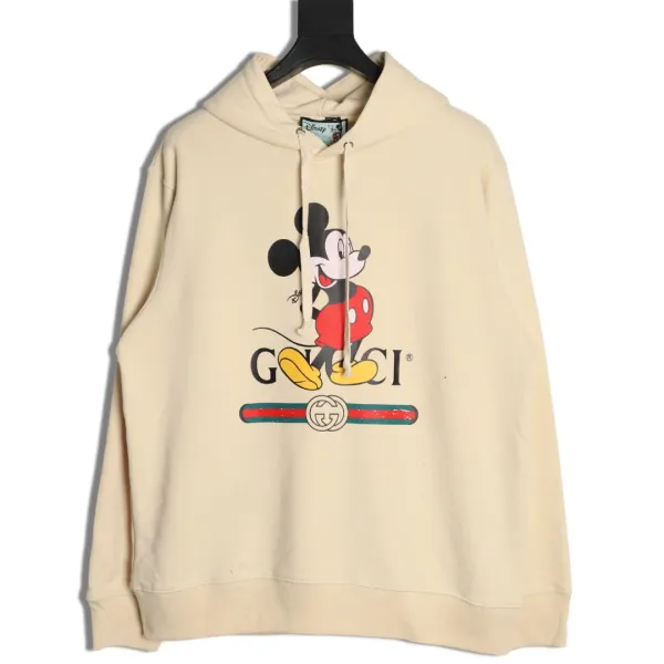 Gucci x Disney Mickey Mouse Hoodie Beige Hoodie - 1