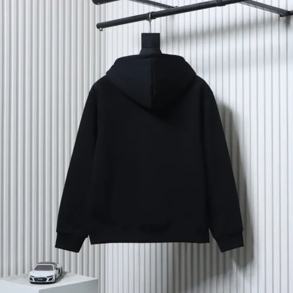 Loewe Checkerboard Print Hoodie White - 7