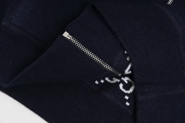 Gucci GG Pattern Lined Hoodie Burgundy - 36