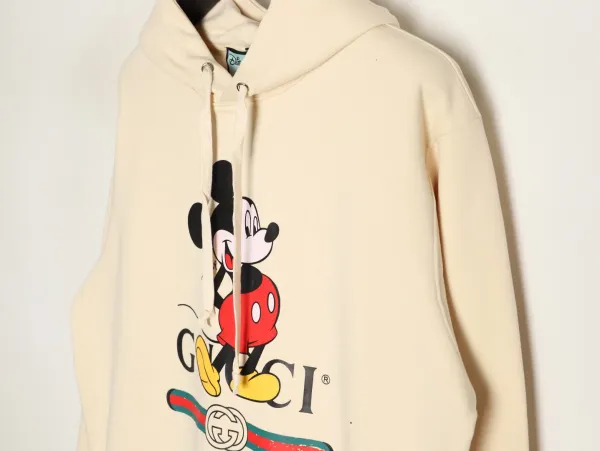 Gucci x Disney Mickey Mouse Hoodie Beige Hoodie - 5