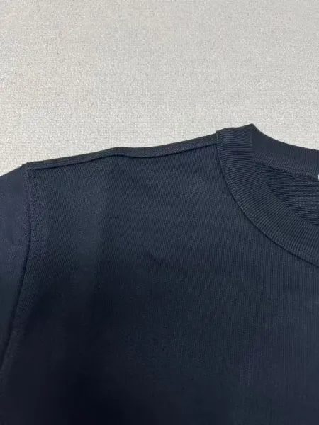 Burberry Classic Logo Patch Black Crewneck Sweatshirt Hoodie - 7