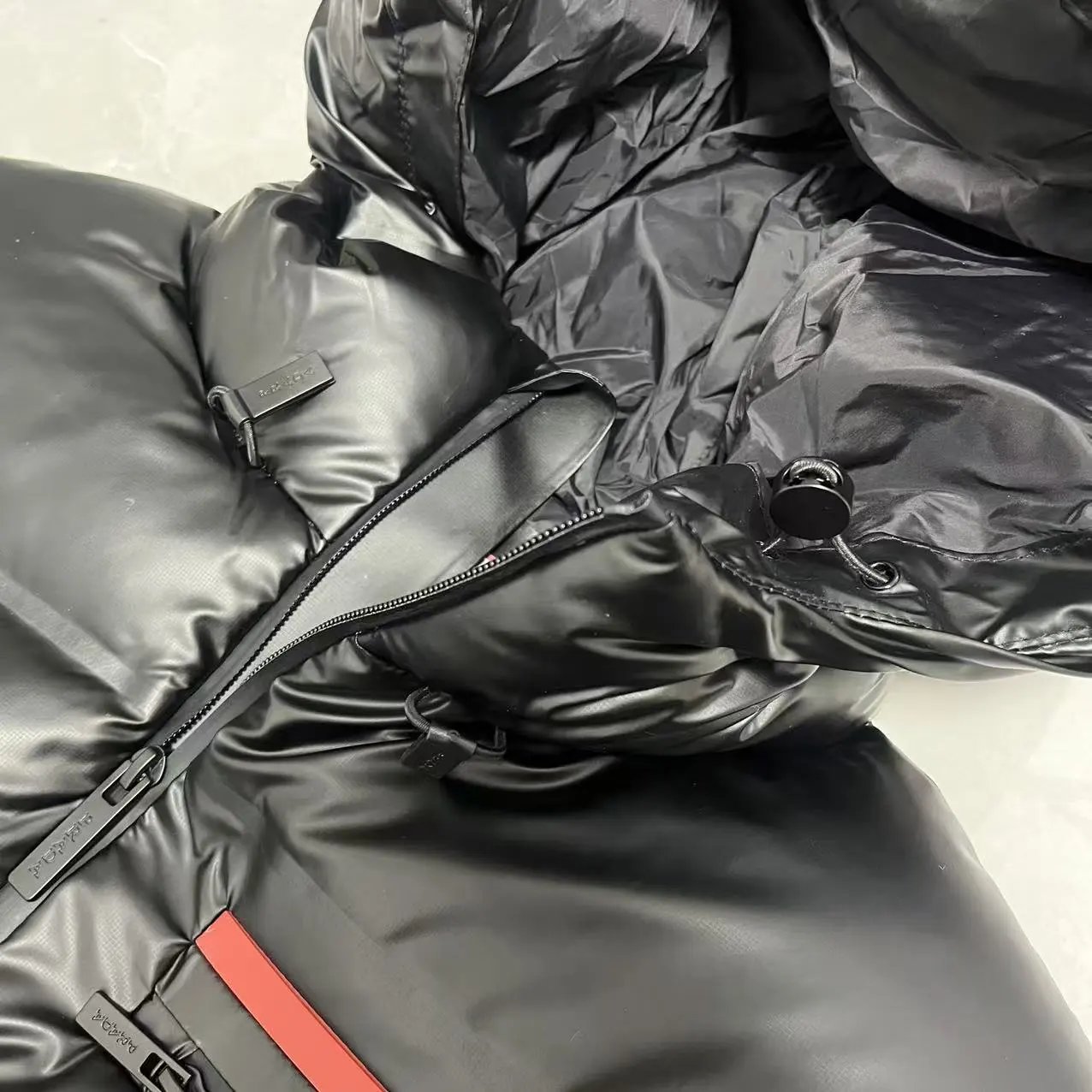 Prada Re-Nylon Puffer Vest Black Outerwear.vest - 9