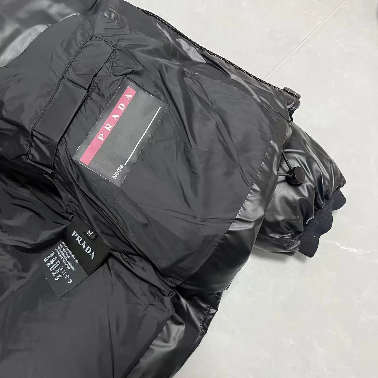 Prada Re-Nylon Puffer Vest Black Outerwear.vest - 11