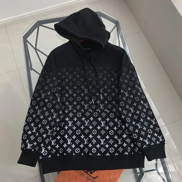 Louis Vuitton Monogram All-Over Print White Hoodie - 2