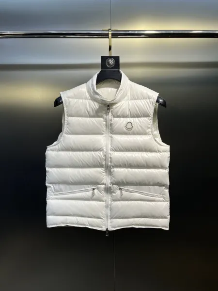 Moncler Genius 1 Moncler Pierpaolo Piccioli White Down Vest - 1