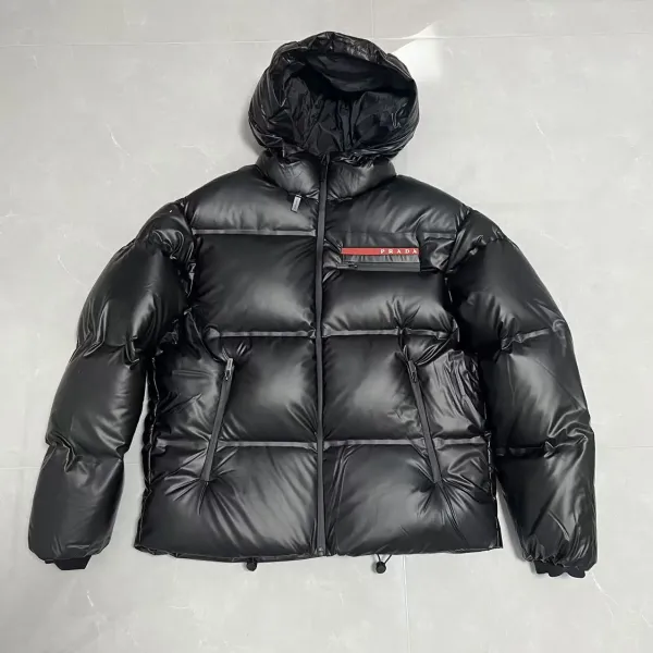 Prada Re-Nylon Puffer Vest Black Outerwear.vest - 2