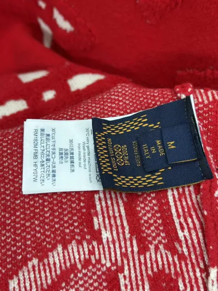 Louis Vuitton Monogram Knit Sweater Red - 10