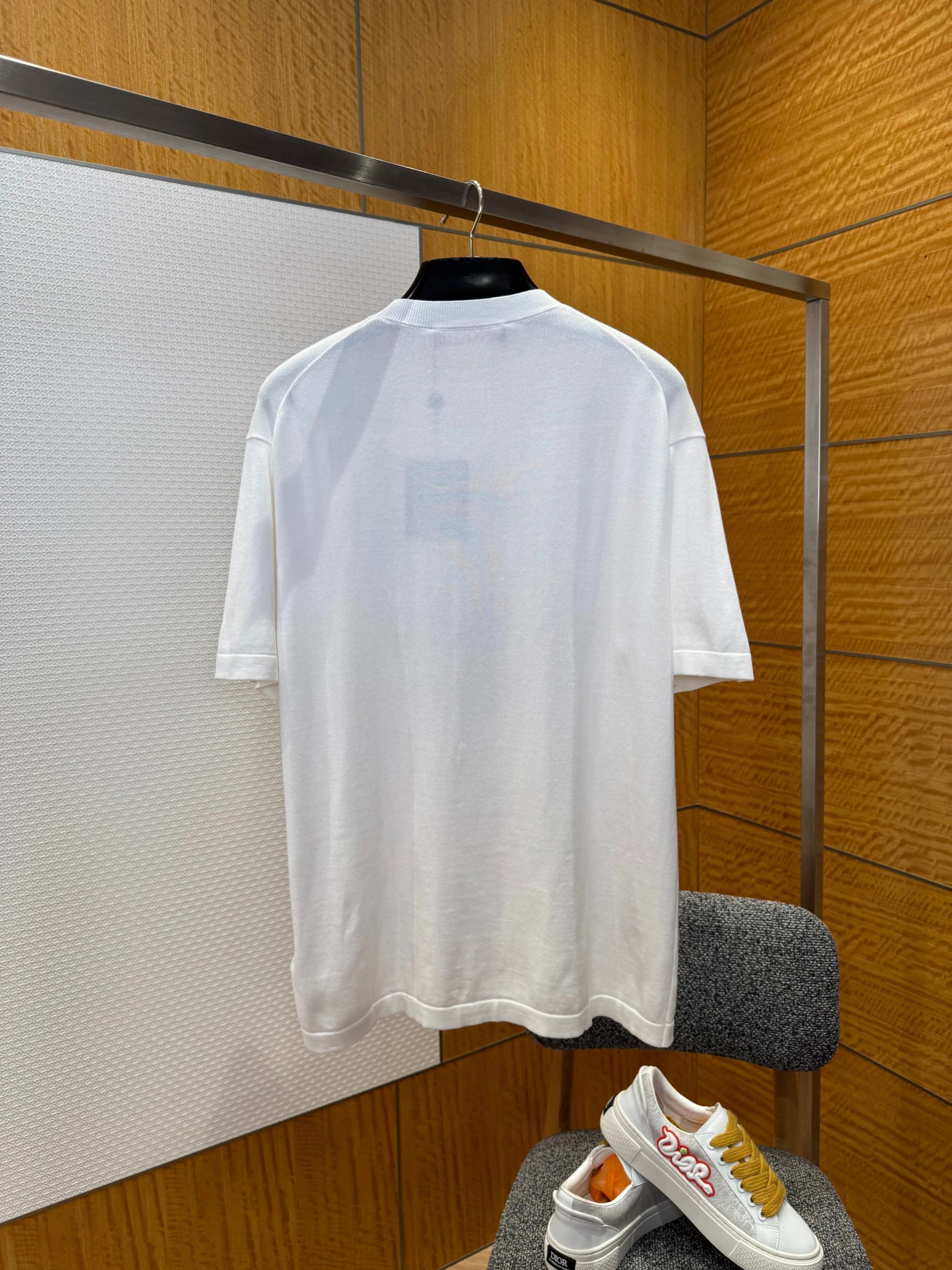 Louis Vuitton Mount Fuji Embroidered T-Shirt White - 3