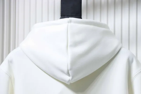 Loewe Checkerboard Print Hoodie White - 19