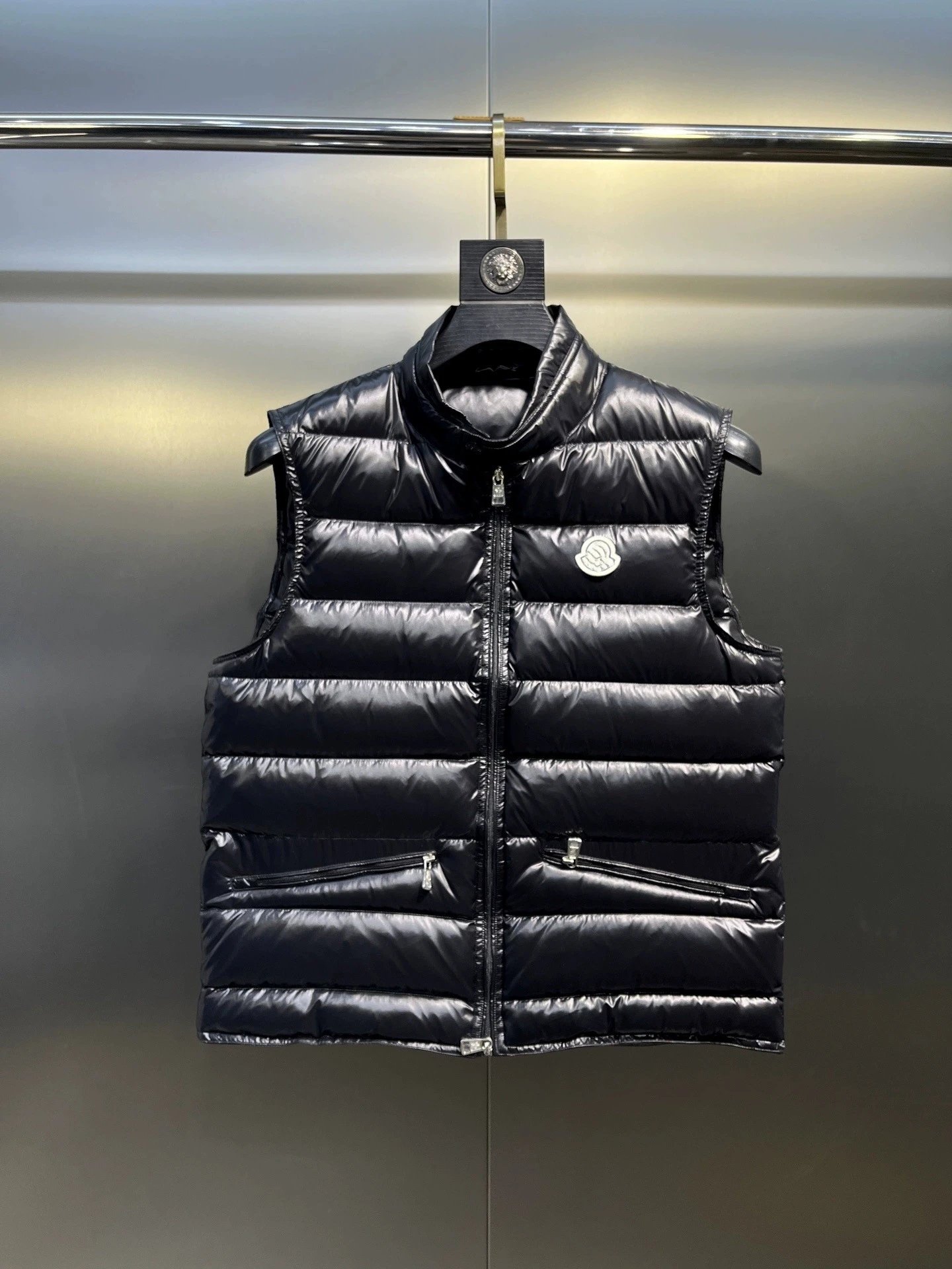 Moncler Maya Vest Black Down Vest - 1