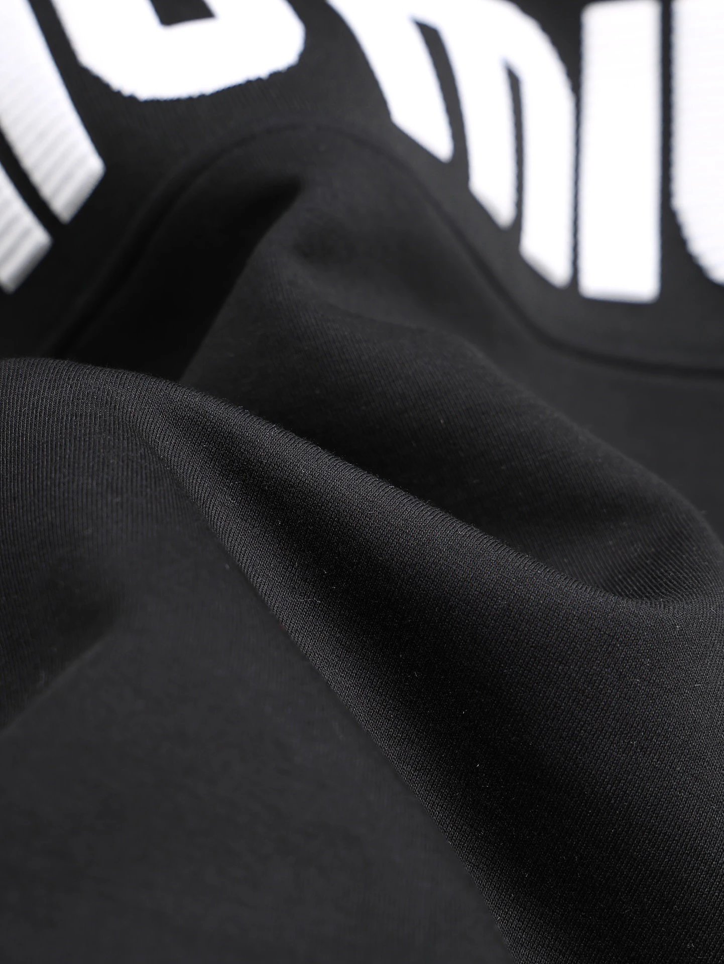 Miu Miu Logo-Embellished Black Sweatshirt with Stripe Sleeves Hoodie - 10